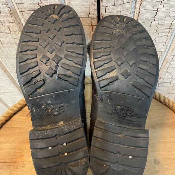 UGG Bonham III waterproof leather Chelsea boots Brown Women's 7 - Picture 7 of 7